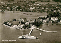 72695963 Wasserburg Bodensee Fliegeraufnahme Hotel Lipprandt Wasserburg - Wasserburg (Bodensee)