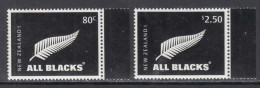 2014 New Zealand All Blacks Rugby Complete Set Of 2 MNH @ BELOW FACE VALUE - Unused Stamps