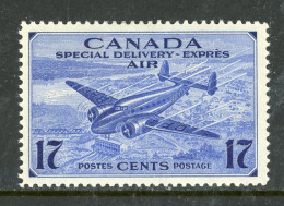 Canada 1942-43 MNH (Trans Canada Airplane And Aerial View Of A City) - Nuovi
