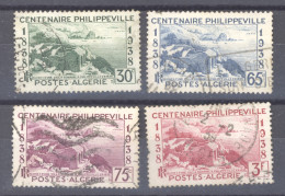 Algérie  :  Yv  142-45  (o) - Used Stamps