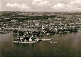 72694004 Wasserburg Bodensee Halbinsel Fliegeraufnahme Wasserburg - Wasserburg (Bodensee)