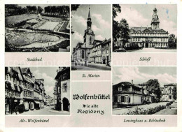 72693169 Wolfenbuettel St. Marien Schloss Stadtbad Alt-Wolfenbuettel Lessinghaus - Wolfenbüttel