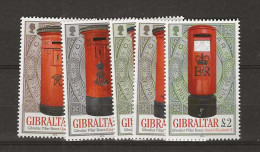 2016 MNH Gibraltar Mi 1751-55 Postfris** - Gibraltar