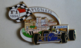 PIN'S Automobile, Formule 1, Grand Prix De Monaco 94,  Pub Rothman (JFG Fabricant) - F1