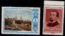 RUSSIA 1952 25TH DEATH ANNIVERSARY OF VASILY POLENOV MI No 1649-50 MNH VF!! - Unused Stamps