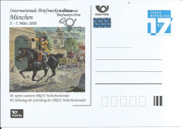 CDV A 173 München Börse ARGE 40 Years 2010 Horse - Cartes Postales