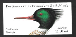 Finland 1993 MNH Water Birds SB40 Booklet - Libretti