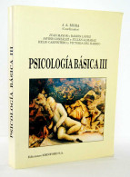Psicología Básica. Tomo III - J. A. Mora (Coord.) - Philosophie & Psychologie