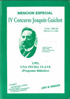 Mención Especial IV Concurso Joaquín Guichot. Curso 1988-89. 1992, Una Fecha Clave - Filosofia & Psicologia