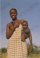 CARTOLINA  B21 KENIA-MOTHER AND CHILD-NON VIAGGIATA - Kenya