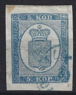 Finlandia U    3A (o) Usado.1866 Sin Dentar - Used Stamps