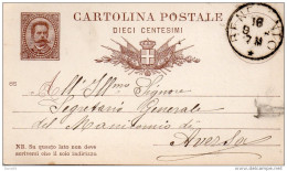 CARTOLINA CON ANNULLO BENEVENTO - Stamped Stationery