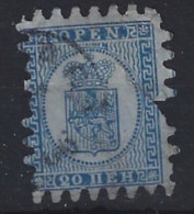 Finlandia U    8 (o) Usado.1866 - Gebruikt