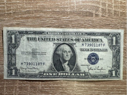 USA. 1 Dollar Silver Certificate ，gVF-aEF Condition，1935D - Certificati D'Argento (1928-1957)