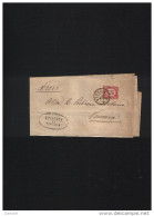 1876  LETTERA CON ANNULLO  VENEZIA - Steuermarken