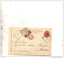 1899    CARTOLINA CON ANNULLO RIPATRANSONE ASCOLI PICENO - Stamped Stationery