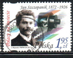 POLONIA POLAND POLSKA 2011 JAN SZCZEPANIK 1.95z USED USATO OBLITERE' - Used Stamps