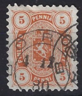 Finlandia U   14a (o) Usado.1875. Dent. 11 - Gebraucht