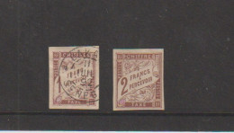 Timbre Taxe Colonies Générales 1884  No 15,16 Obliteree CV100€ - Impuestos