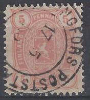 Finlandia U   14a (o) Usado.1875. Dent. 11 - Usati