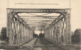 Riscle * Intérieur Du Pont Du Chemin De Fer Sur L'adour * Ligne Train Locomotive Machine - Riscle