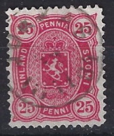 Finlandia U   17 (o) Usado.1875. Dent. 12 1/2 - Gebruikt