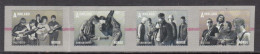 2013 Norway Rock Pop Music Guitars Complete Strip Of 4 MNH @ BELOW FACE VALUE - Neufs