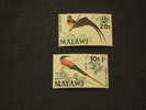 MALAWI 1970 PITTORICA/UCCELLI 2v. SOPR. - NUOVI(++)-TEMATICHE - Malawi (1964-...)