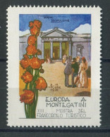 1972 EUROPA A MONTECATINI XIII MOSTRA FRANCOBOLLO TURISTICO - Erinnofilia