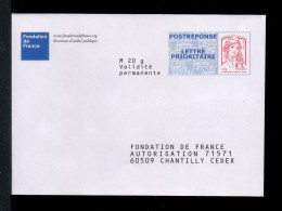 NJ-121 - Ciappa (20g) - Fondation De France - N° 14P314 - PAP: Antwort/Ciappa-Kavena