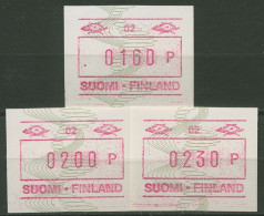 Finnland ATM 1993 Automat 02 Schmale Ziffern ATM 14.1 S1 Postfrisch - Machine Labels [ATM]