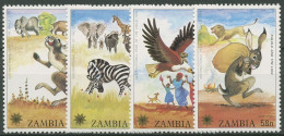 Sambia 1979 Int. Jahr Des Kindes Afrikanische Märchen 205/08 Postfrisch - Zambie (1965-...)
