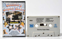 Country Super Stars. Don Williams. Jim Croce. Johnny Cash. Donna Fargo, Etc. Casete Made In Japan - Casetes