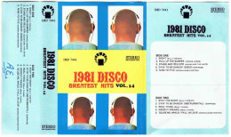 1981 Disco Greatest Hits Vol. 14. Casete. Muy Raro - Audio Tapes