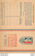 GROUPEMENT NATIONAL DES REFRACTAIRES ET MAQUISARDS 1940-1944  CARTE VIERGE N°445179 - 1939-45