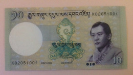 BHUTAN 10 Ngultrum UNC - Bhoutan