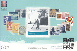 2019 Norway Nordia Stamps On Stamps Antarctica Ships Souvenir Sheet  MNH @ BELOW FACE VALUE - Ongebruikt