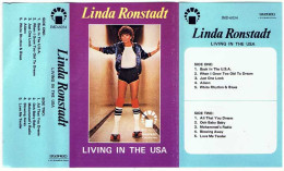 Linda Ronstadt - Living In The USA. Casete. Muy Raro - Audiocassette