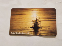 SWEDEN-(SE-TEL-060-0104A)-Splash!-Vattenplask(9)(Telefonkort 60)(tirage-100.000)(30017580)-used Card+1card Prepiad Free - Suecia