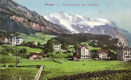 CH - WENGEN - Generalansicht Und Jungfrau. - Wengen