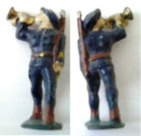 Figurine Chasseur Alpin Clairon Musique Béret (Starlux ?)_DSP250 - Militaires