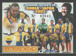 Ecuador 2002 - Calcio Bf           (g9566) - 2002 – South Korea / Japan