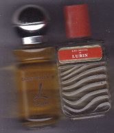 Lot De 2 Miniature Vintage Parfum - Lubin - Eau Neuve & EDT - Pleine Sans Boite 7ml - Miniaturas Mujer (sin Caja)