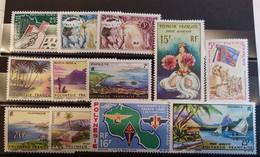 POLYNESIE ANNEE COMPLETE 1964 Neuf *- + PA* - Unused Stamps
