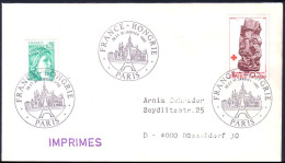 France Expo France-Hongrie Cathédrale Amiens FDC Cover ( A90 977) - Summer 1972: Munich