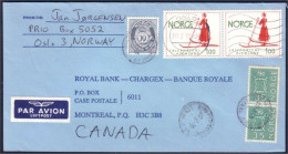 Norway Cover To Montreal ( A90 920) - Cartas & Documentos