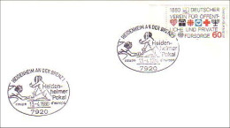 Heidenhiem An Der Brenz Coupe D'europe Escrime Europa Pokal Red Cross Stamp Croix Rouge ( A90 675) - Escrime