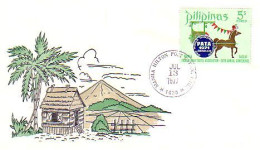 Philippines Cheval Avec Cariole De Parade FDC Cover ( A90 587) - Caballos