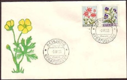 Island Flowers Fleurs FDC Cover ( A90 253) - Altri & Non Classificati