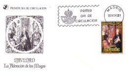 Espagne Navidad 1981 FDC Cover ( A90 110) - Religie